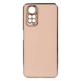 Xiaomi Redmi Note 11 Global Kılıf Zore Bark Kapak Rose Gold