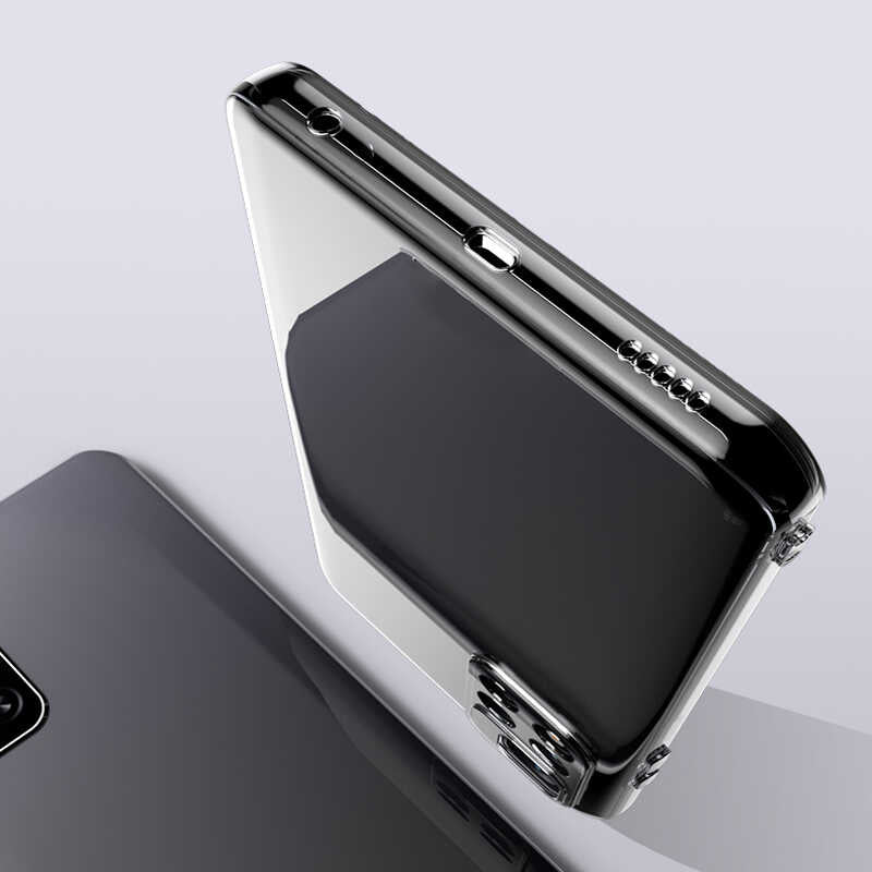 Xiaomi Redmi Note 11 Global Kılıf Zore Kamera Korumalı Süper Silikon Kapak Renksiz