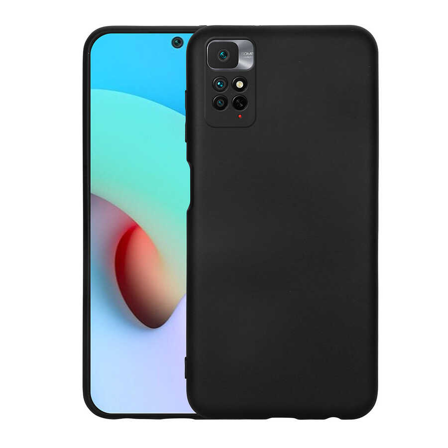 Xiaomi Redmi Note 11 Global Kılıf Zore Mara Lansman Kapak Siyah