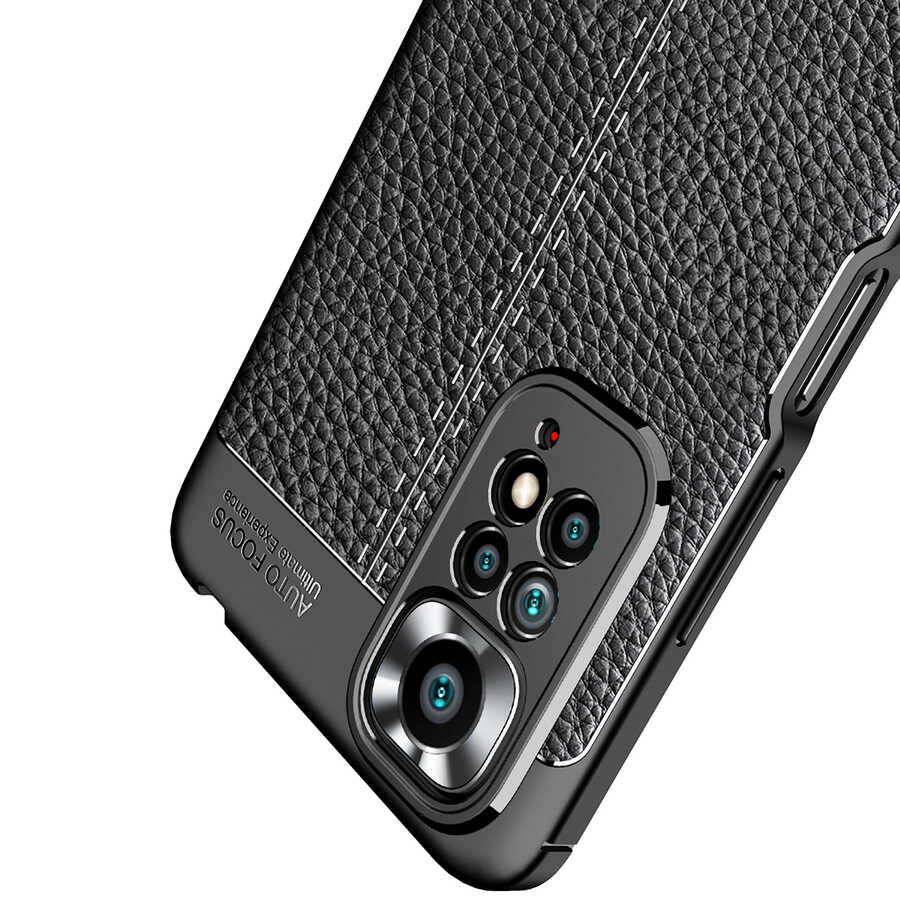 Xiaomi Redmi Note 11 Global Kılıf Zore Niss Silikon Kapak Siyah