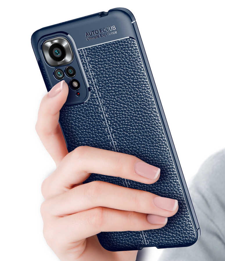 Xiaomi Redmi Note 11 Global Kılıf Zore Niss Silikon Kapak Siyah