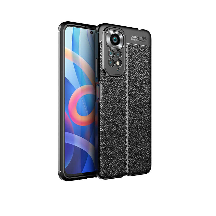Xiaomi Redmi Note 11 Global Kılıf Zore Niss Silikon Kapak Siyah