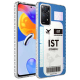 Xiaomi Redmi Note 11 Pro 5G Kılıf Airbag Kenarlı Renkli Desenli Silikon Zore Elegans Kapak NO4