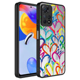 Xiaomi Redmi Note 11 Pro 5G Kılıf Aynalı Desenli Kamera Korumalı Parlak Zore Mirror Kapak Kalp