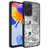 Xiaomi Redmi Note 11 Pro 5G Kılıf Aynalı Desenli Kamera Korumalı Parlak Zore Mirror Kapak Seyahat
