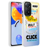 Xiaomi Redmi Note 11 Pro 5G Kılıf Desenli Zore Dragon Sert Kapak Kelimeler