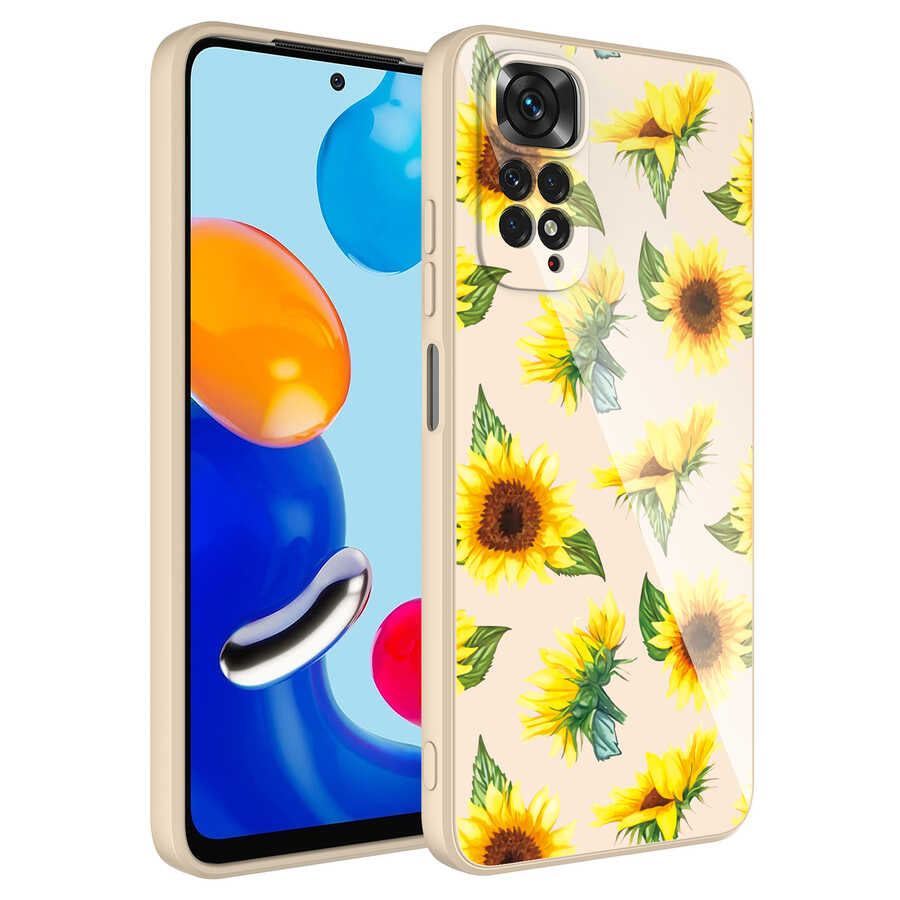 Xiaomi Redmi Note 11 Pro 5G Kılıf Kamera Korumalı Desenli Sert Silikon Zore Epoksi Kapak NO2