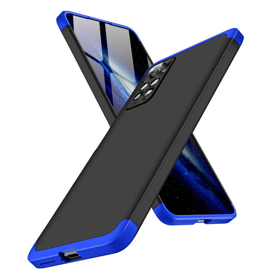Xiaomi Redmi Note 11 Pro 5G Kılıf Zore Ays Kapak Mavi
