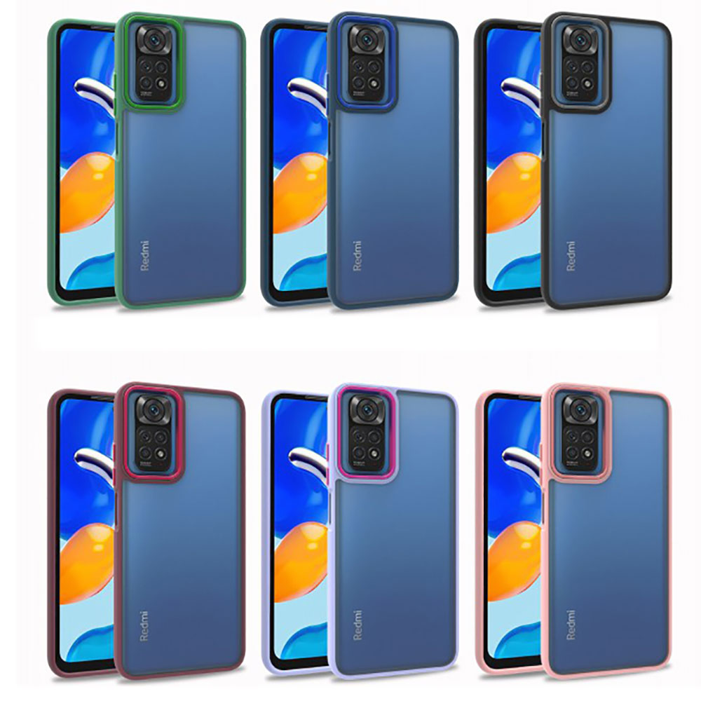 Xiaomi Redmi Note 11 Pro 5G Kılıf Zore Flora Kapak Yeşil