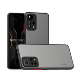 Xiaomi Redmi Note 11 Pro 5G Kılıf Zore Hux Kapak Siyah