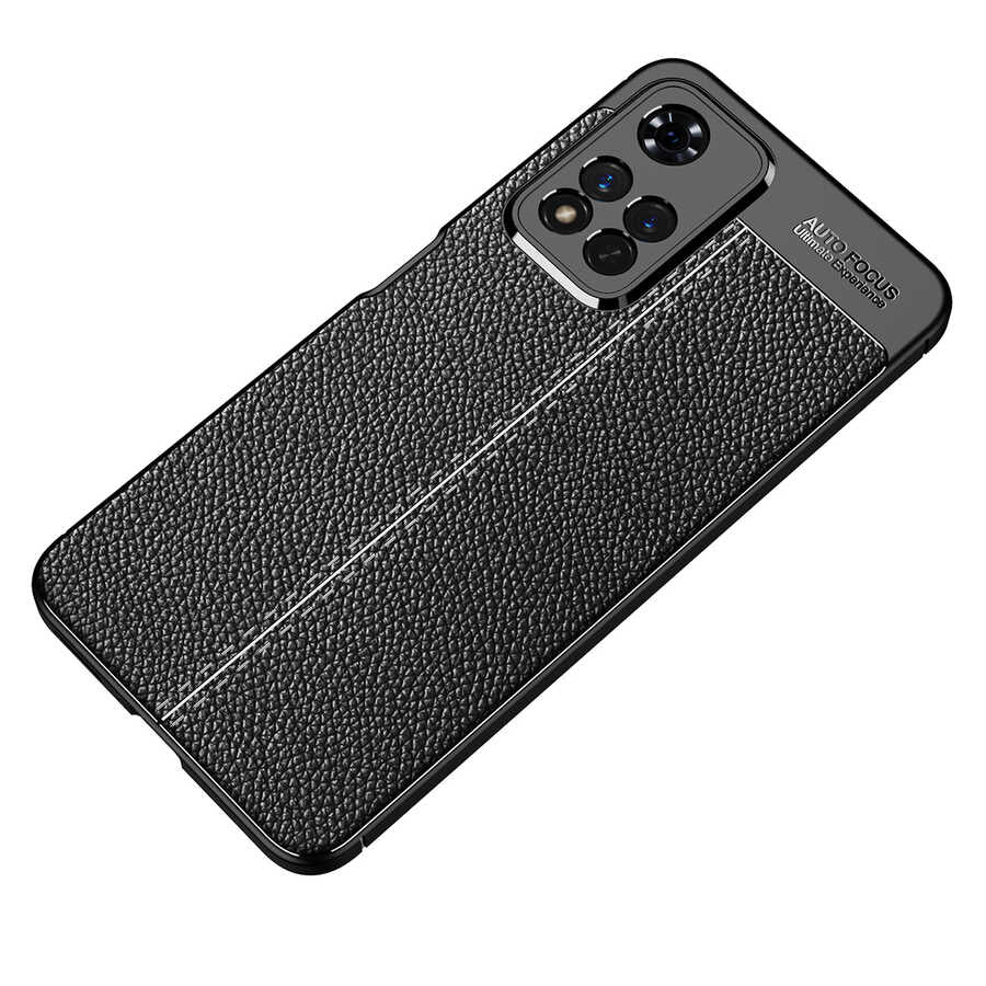 Xiaomi Redmi Note 11 Pro 5G Kılıf Zore Niss Silikon Kapak Lacivert