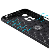 Xiaomi Redmi Note 11 Pro 5G Kılıf Zore Ravel Silikon Kapak Siyah