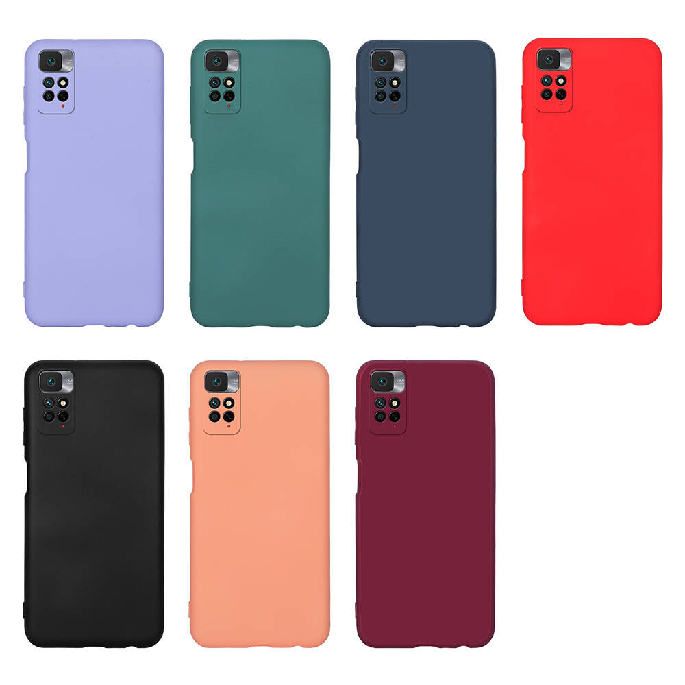 Xiaomi Redmi Note 11 Pro Plus 5G Kılıf Zore Mara Lansman Kapak Lila