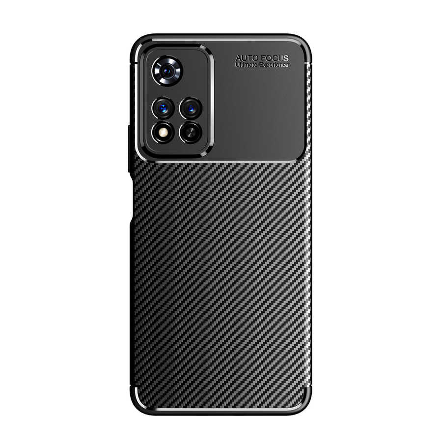 Xiaomi Redmi Note 11 Pro Plus 5G Kılıf Zore Negro Silikon Kapak Siyah