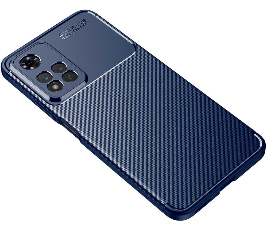 Xiaomi Redmi Note 11 Pro Plus 5G Kılıf Zore Negro Silikon Kapak Siyah