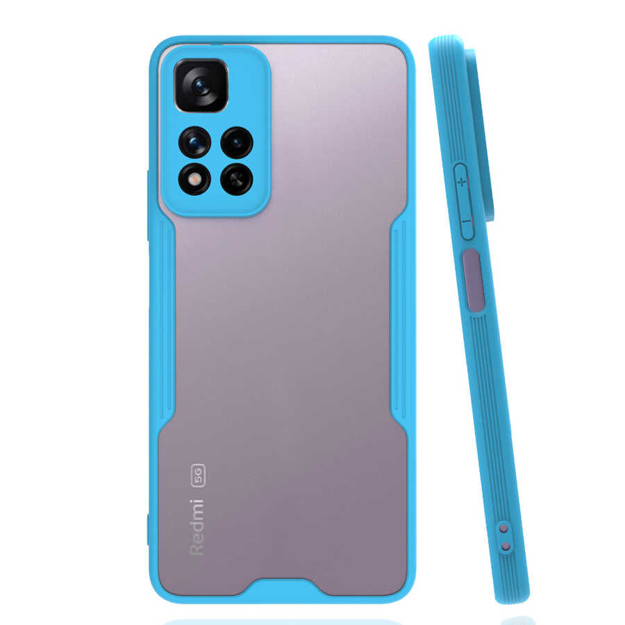 Xiaomi Redmi Note 11 Pro Plus 5G Kılıf Zore Parfe Kapak Siyah