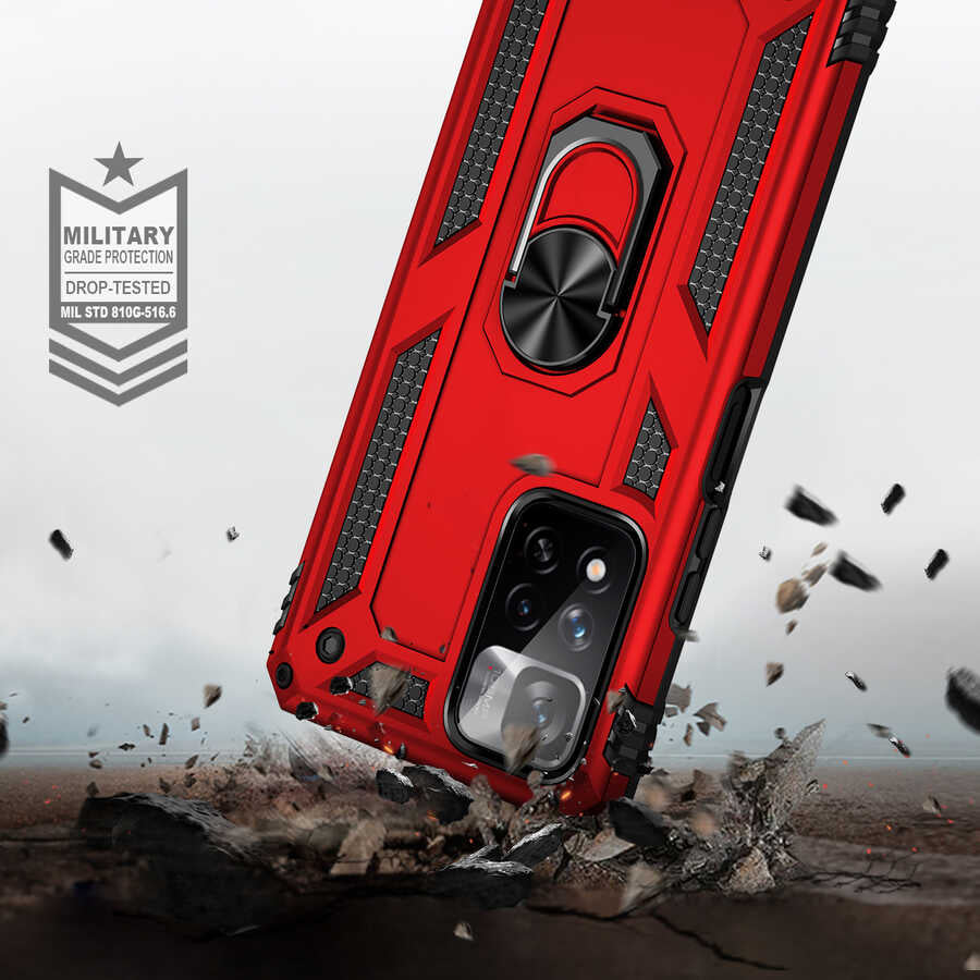 Xiaomi Redmi Note 11 Pro Plus 5G Kılıf Zore Vega Kapak Gri