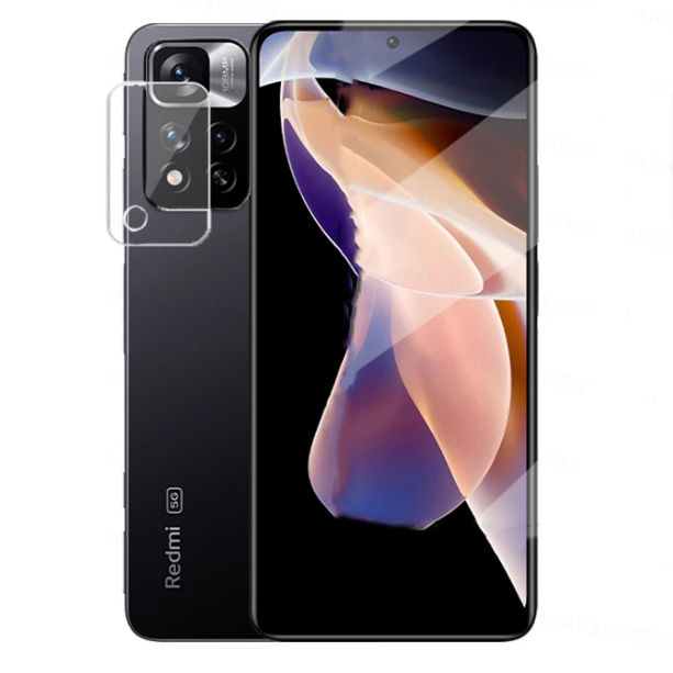 Xiaomi Redmi Note 11 Pro Plus 5G Zore Nano Kamera Koruyucu Renksiz