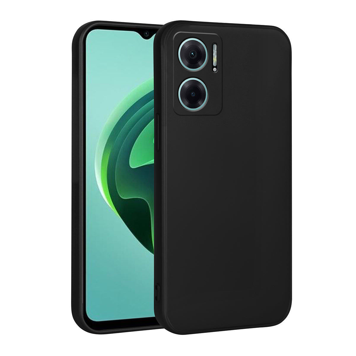 Xiaomi Redmi Note 11E Kılıf Zore Biye Silikon Kırmızı