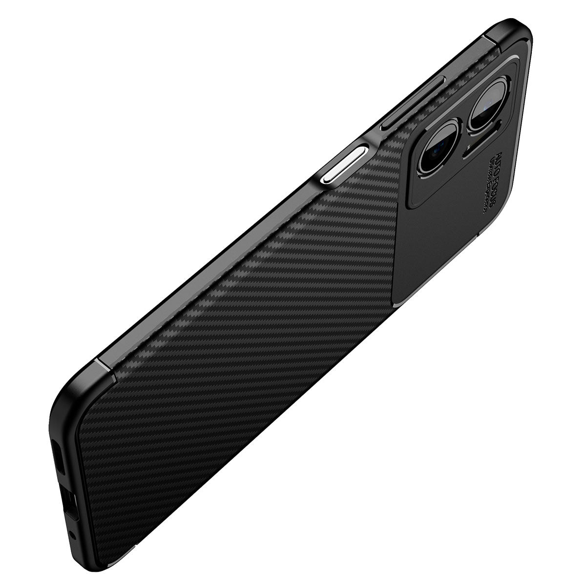 Xiaomi Redmi Note 11E Kılıf Zore Negro Silikon Kapak Siyah