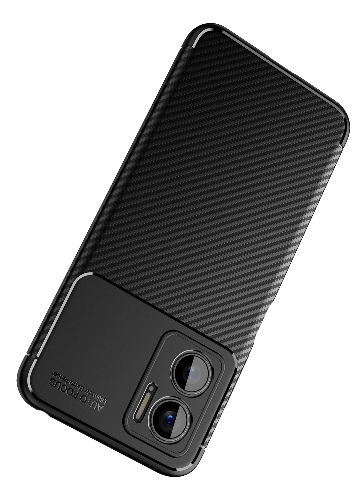 Xiaomi Redmi Note 11E Kılıf Zore Negro Silikon Kapak Siyah