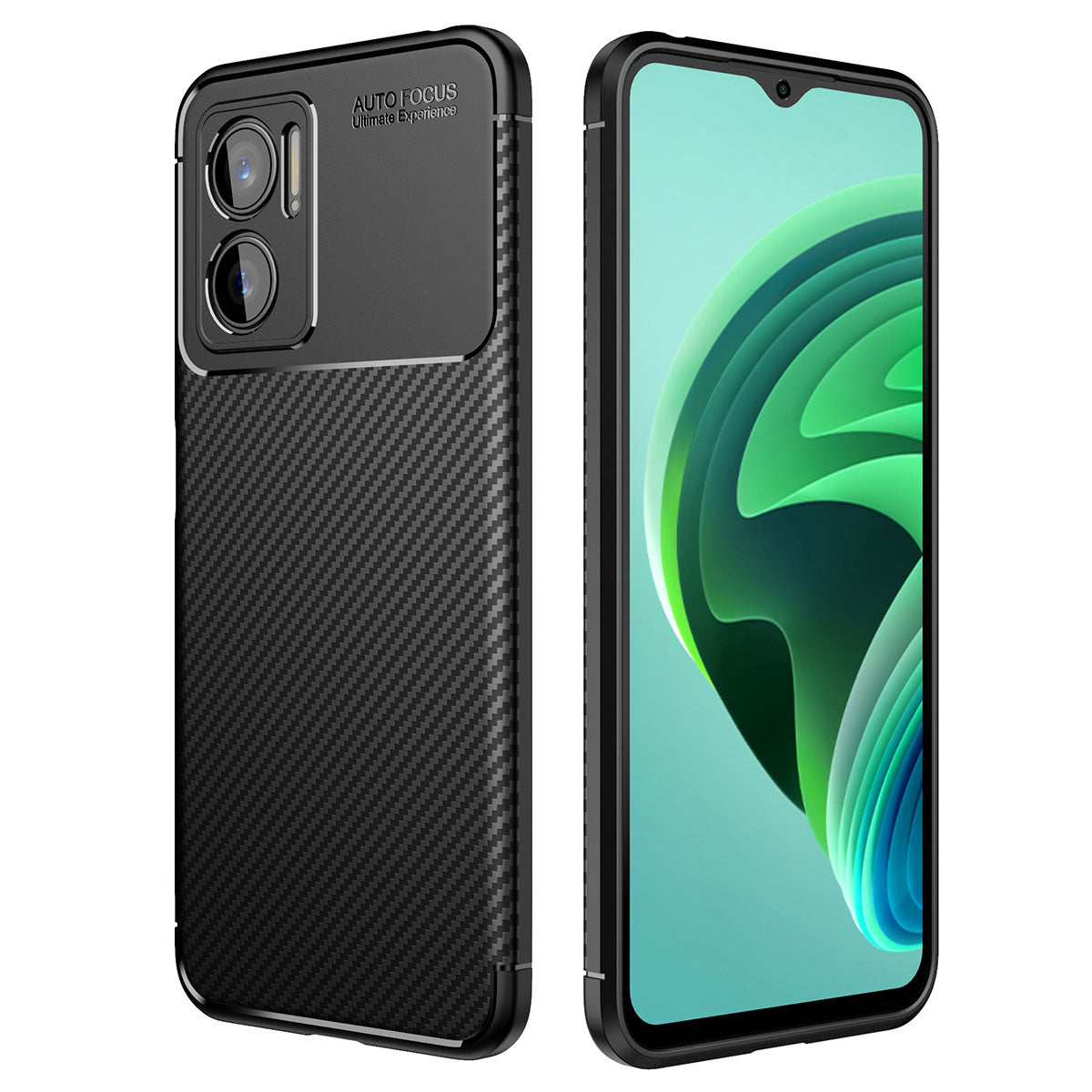 Xiaomi Redmi Note 11E Kılıf Zore Negro Silikon Kapak Siyah