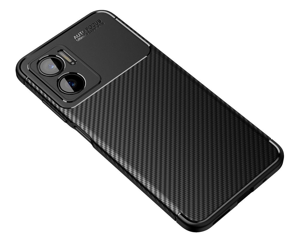 Xiaomi Redmi Note 11E Kılıf Zore Negro Silikon Kapak Siyah