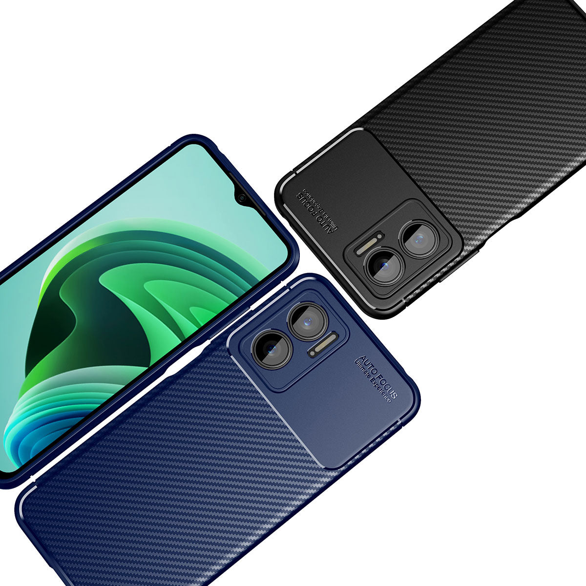 Xiaomi Redmi Note 11E Kılıf Zore Negro Silikon Kapak Lacivert