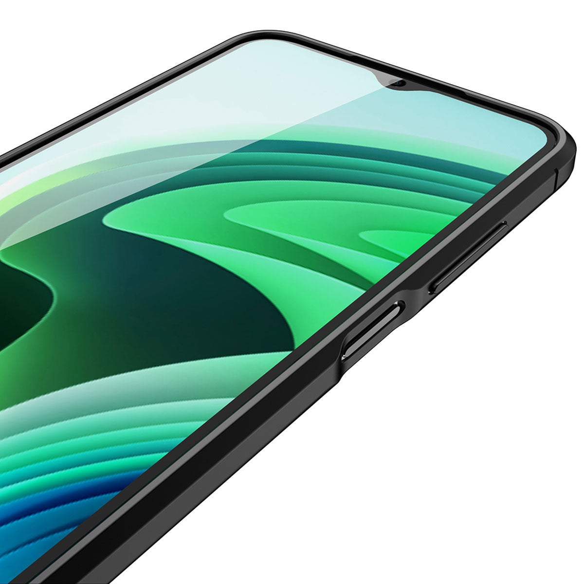 Xiaomi Redmi Note 11E Kılıf Zore Niss Silikon Kapak Siyah