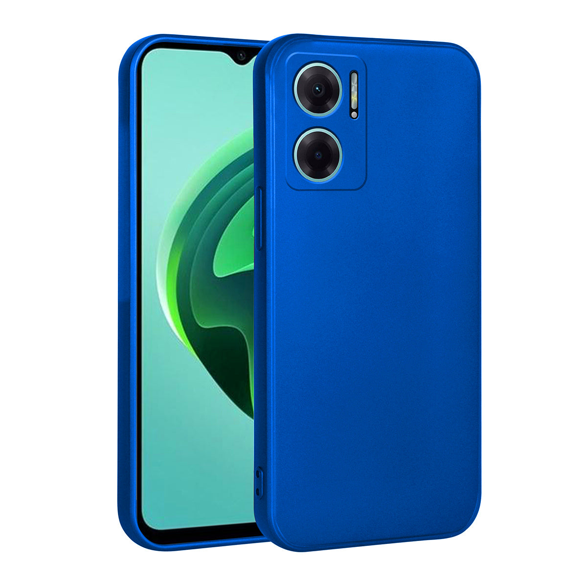 Xiaomi Redmi Note 11E Kılıf Zore Premier Silikon Kapak Saks Mavi