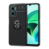 Xiaomi Redmi Note 11E Kılıf Zore Ravel Silikon Kapak Siyah
