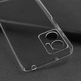 Xiaomi Redmi Note 11E Kılıf Zore Süper Silikon Kapak Renksiz