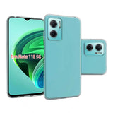 Xiaomi Redmi Note 11E Kılıf Zore Süper Silikon Kapak Renksiz