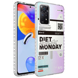 Xiaomi Redmi Note 11S Global Kılıf Airbag Kenarlı Renkli Desenli Silikon Zore Elegans Kapak NO5