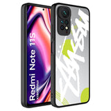 Xiaomi Redmi Note 11S Global Kılıf Aynalı Desenli Kamera Korumalı Parlak Zore Mirror Kapak Yazı