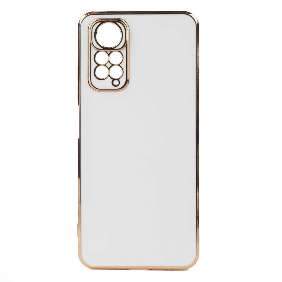 Xiaomi Redmi Note 11S Global Kılıf Zore Bark Kapak Beyaz
