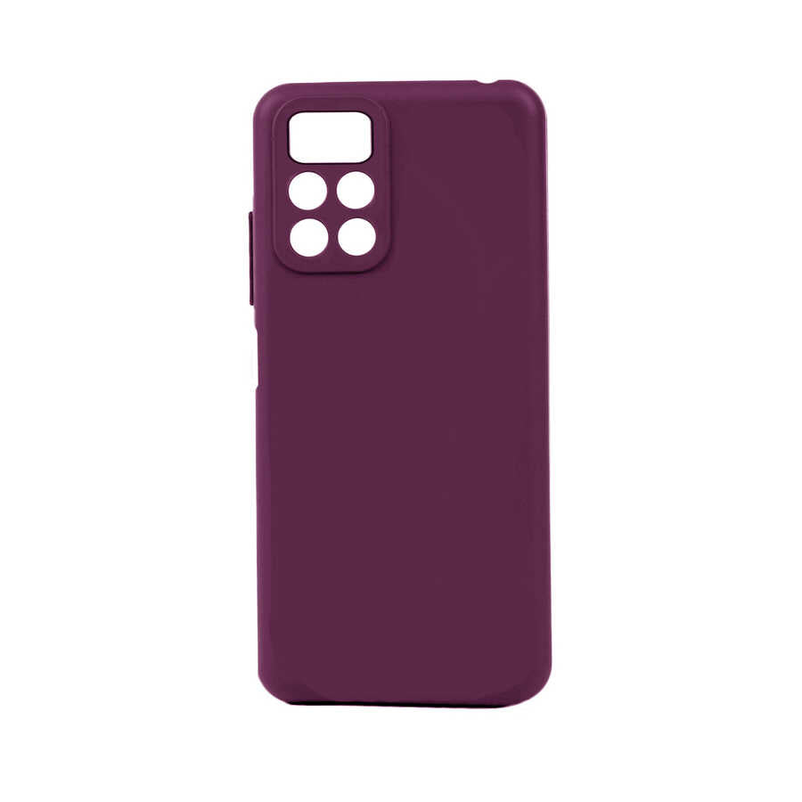 Xiaomi Redmi Note 11S Global Kılıf Zore Biye Silikon Mor