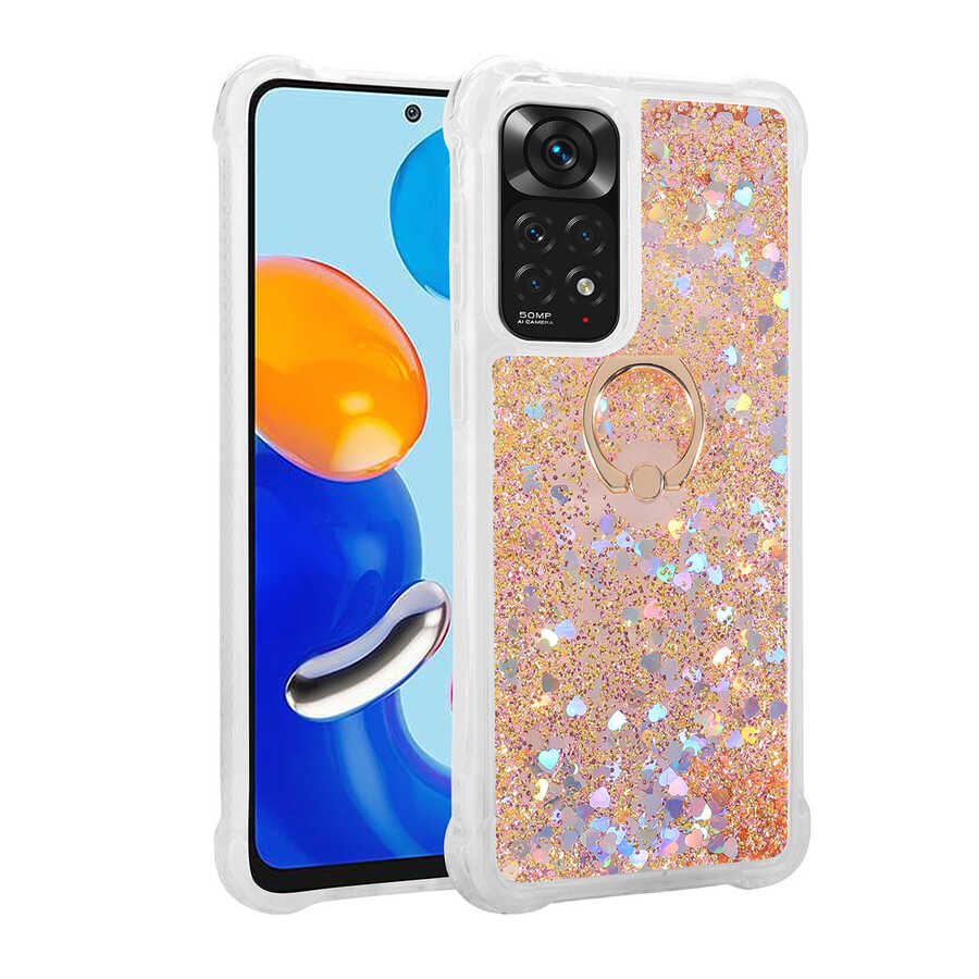 Xiaomi Redmi Note 11S Global Kılıf Zore Milce Kapak Pembe