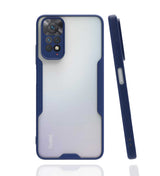 Xiaomi Redmi Note 11S Global Kılıf Zore Parfe Kapak Lacivert
