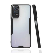 Xiaomi Redmi Note 11S Global Kılıf Zore Parfe Kapak Siyah