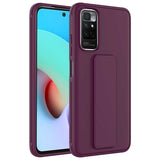 Xiaomi Redmi Note 11S Global Kılıf Zore Qstand Kapak Pembe