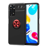 Xiaomi Redmi Note 11S Global Kılıf Zore Ravel Silikon Kapak Kırmızı