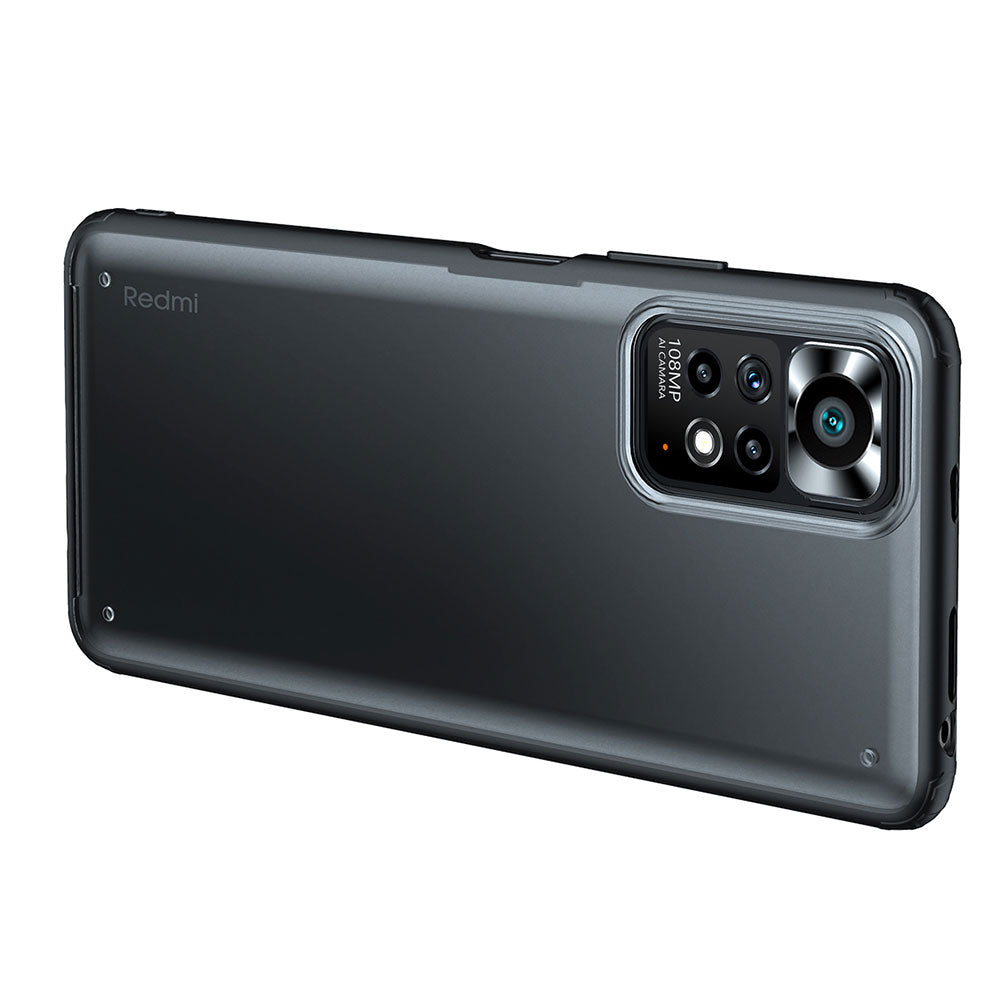Xiaomi Redmi Note 11S Global Kılıf Zore Volks Kapak Siyah