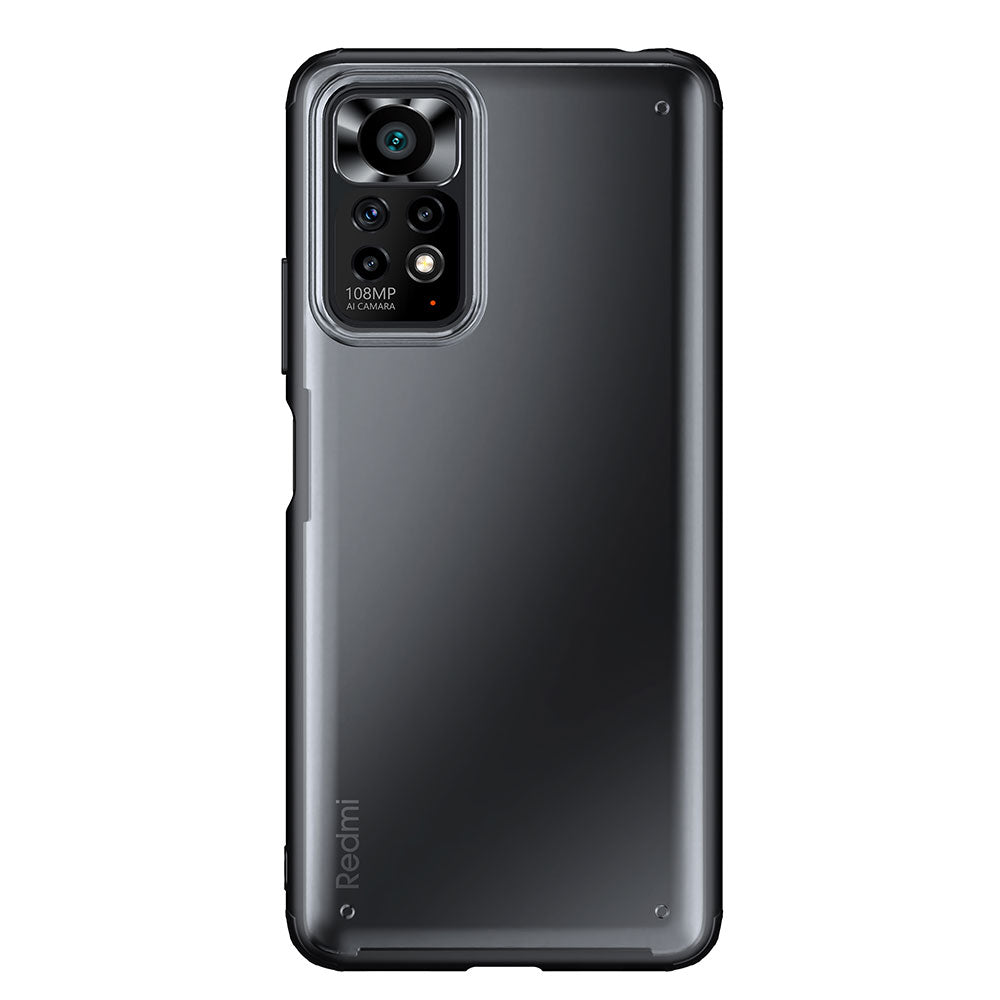 Xiaomi Redmi Note 11S Global Kılıf Zore Volks Kapak Siyah