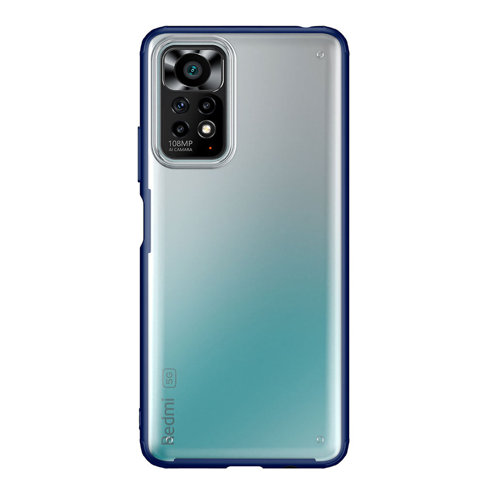 Xiaomi Redmi Note 11S Global Kılıf Zore Volks Kapak Lacivert