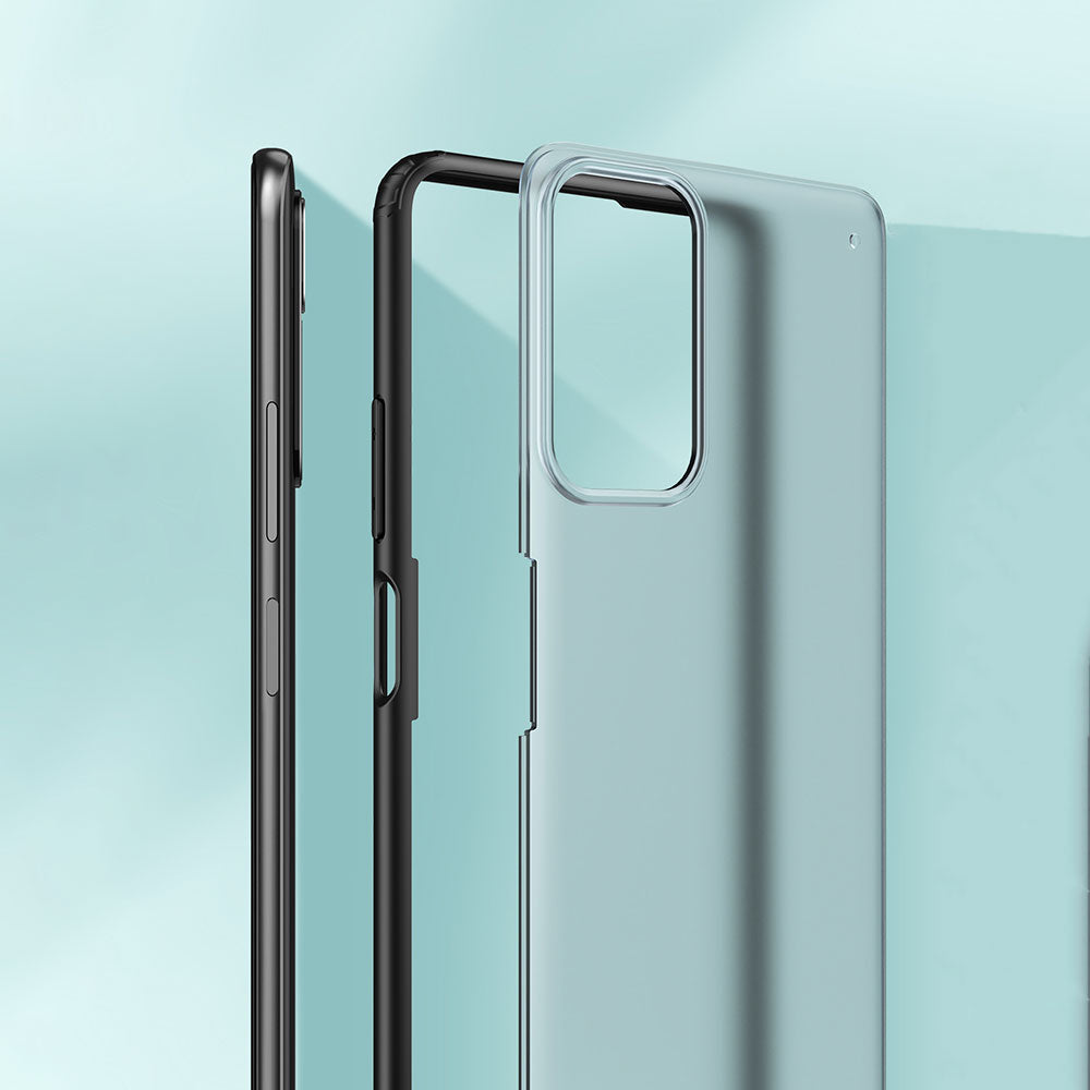 Xiaomi Redmi Note 11S Global Kılıf Zore Volks Kapak Siyah