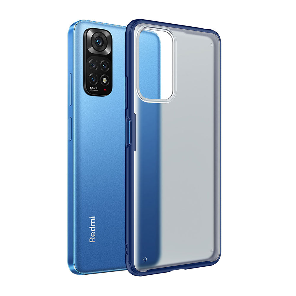 Xiaomi Redmi Note 11S Global Kılıf Zore Volks Kapak Lacivert