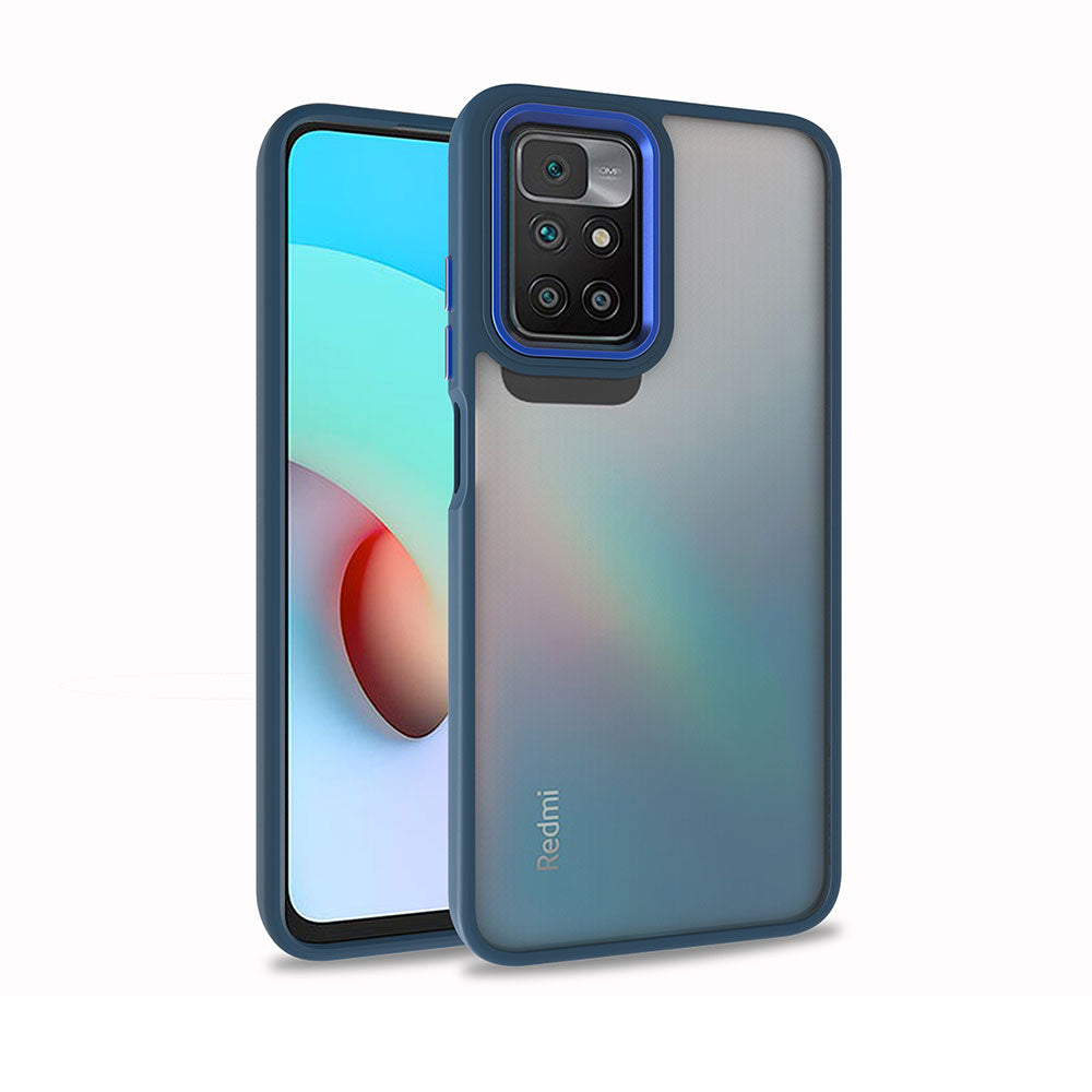 Xiaomi Redmi Note 11T 5G Kılıf Zore Flora Kapak Mavi