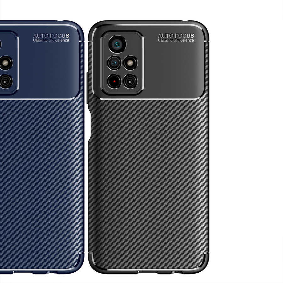 Xiaomi Redmi Note 11T 5G Kılıf Zore Negro Silikon Kapak Siyah
