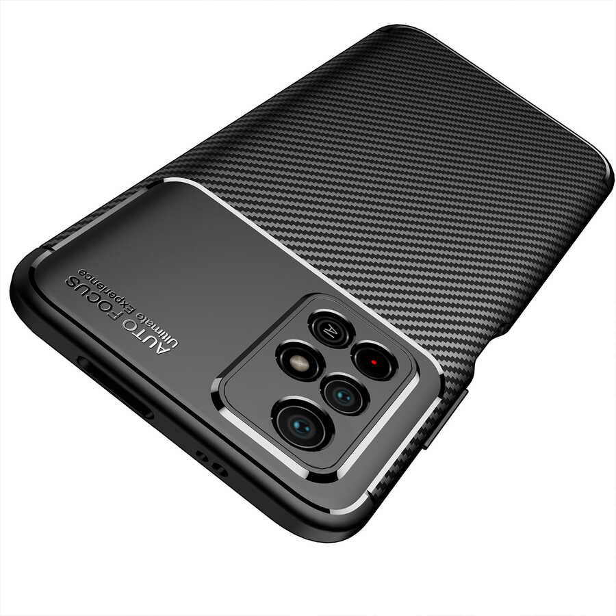 Xiaomi Redmi Note 11T 5G Kılıf Zore Negro Silikon Kapak Lacivert